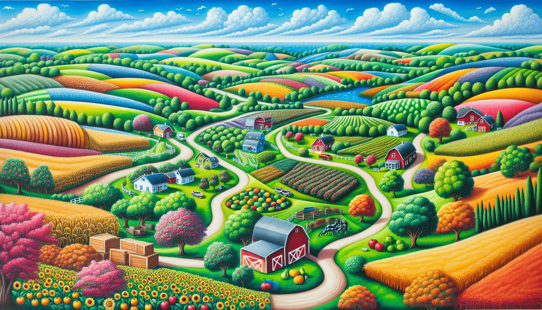 Farm Setting Roads